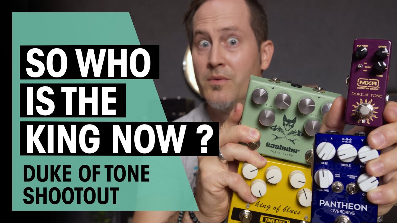 MXR Duke Of Tone VS Competitors | Shootout vs Wampler, Kasleder, Tone City | Thomann