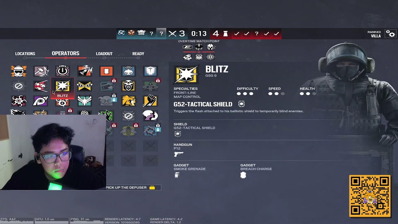 RAINBOW SIX PUSH RANK NO 1 PROSPECT INDO GAMER YOUNGBOY!!!  🔴
 INSANE GOONER 🔴
 LOCKED IN 🔴