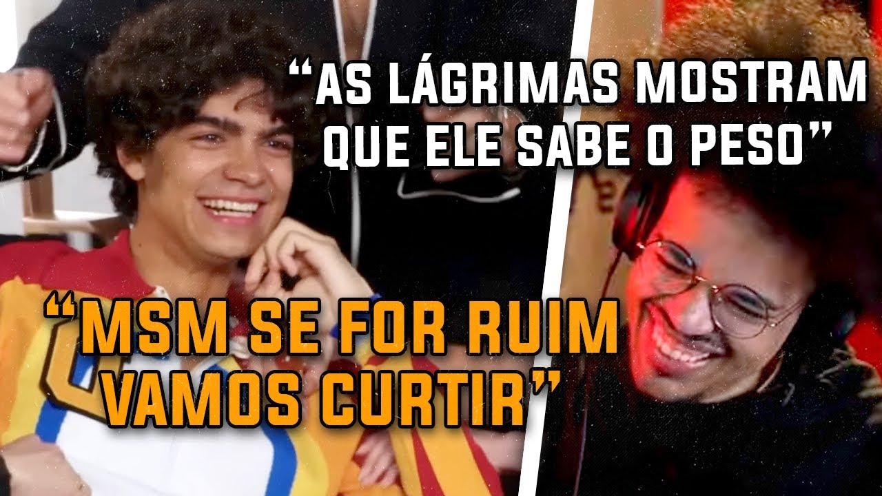 A REAÇÃO DOS ATORES DE ONE PIECE VENDO O TRAILER