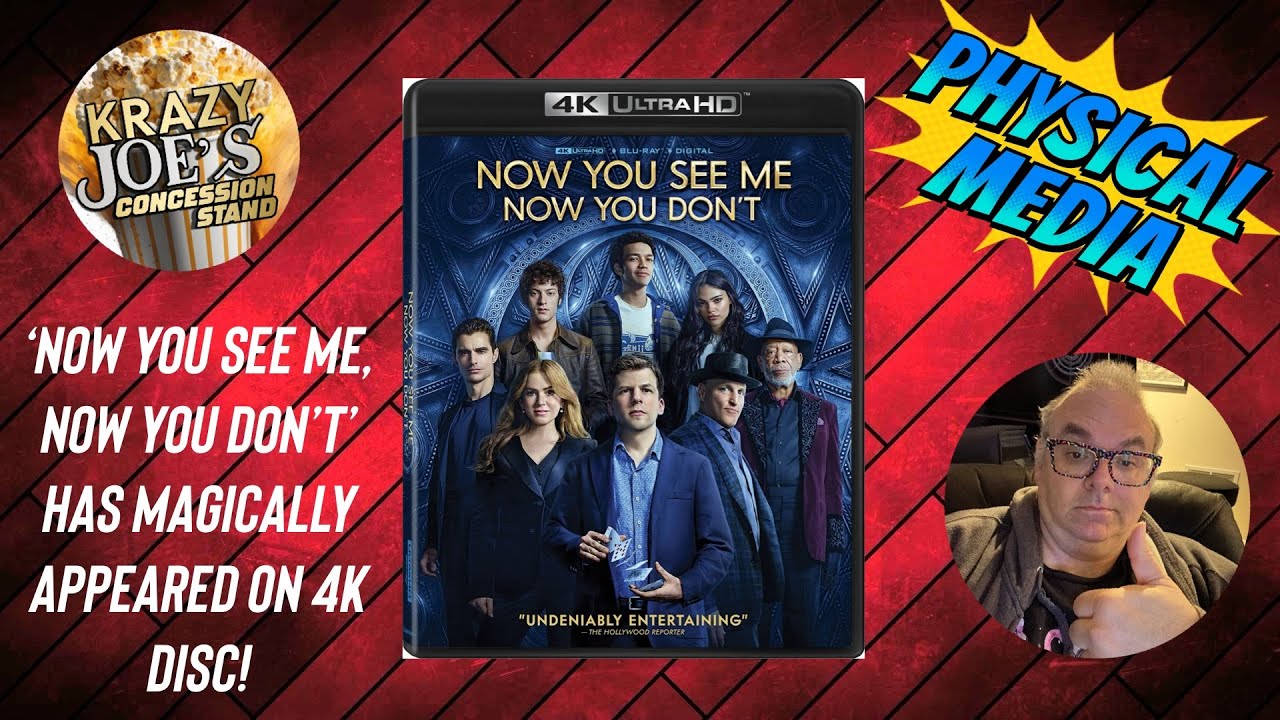 ‘Now You See Me, Now You Don’t’ Has Magically Appeared on 4K Disc!