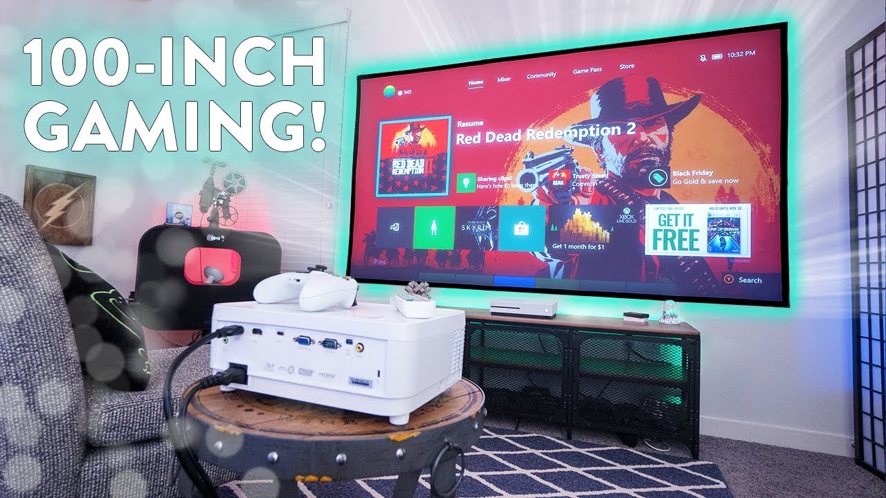 My Ultimate 100-Inch Gaming Setup Under $1,000!