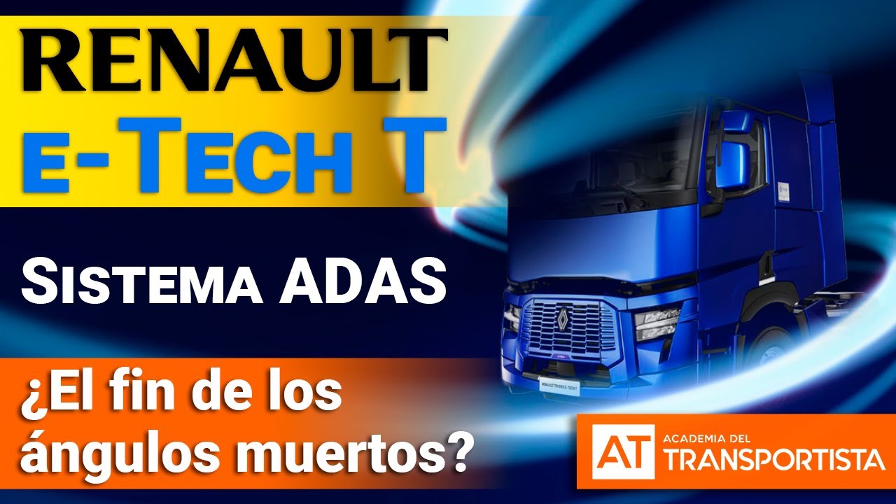 RENAULT e-TECH T: ¿Será con esta camión 100% eléctrico el final de los ángulos muertos?