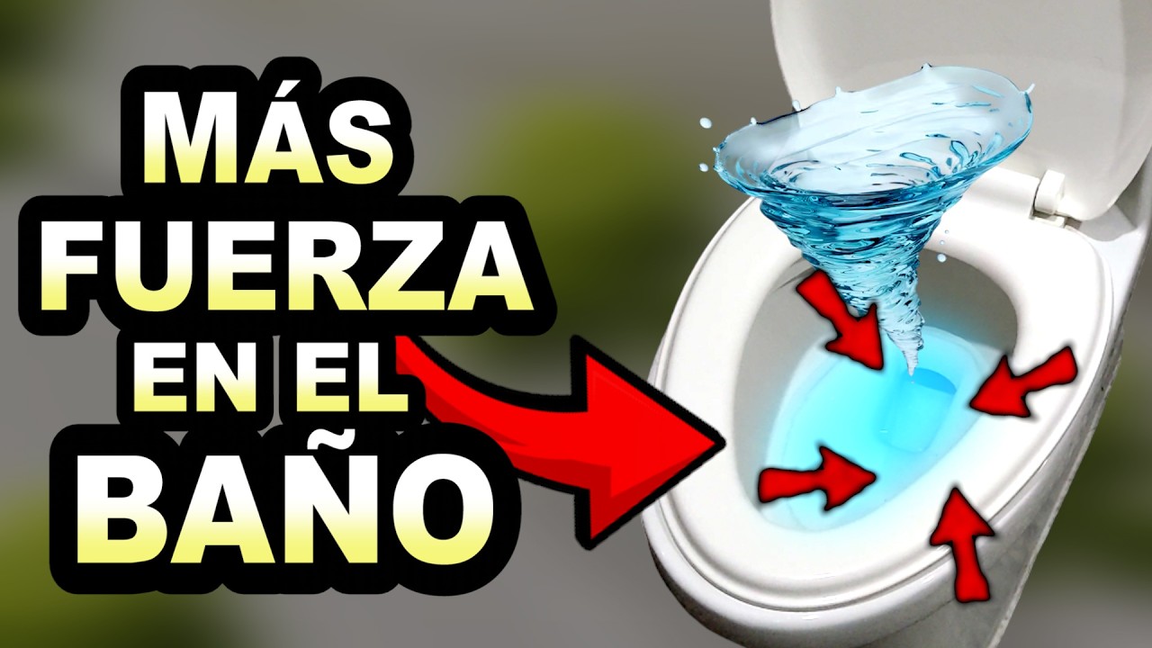 Cómo TENER más PRESIÓN en el BAÑO | Más FUERZA en la DESCARGA Lenta🚽INODORO without FORCE WC fácil💥