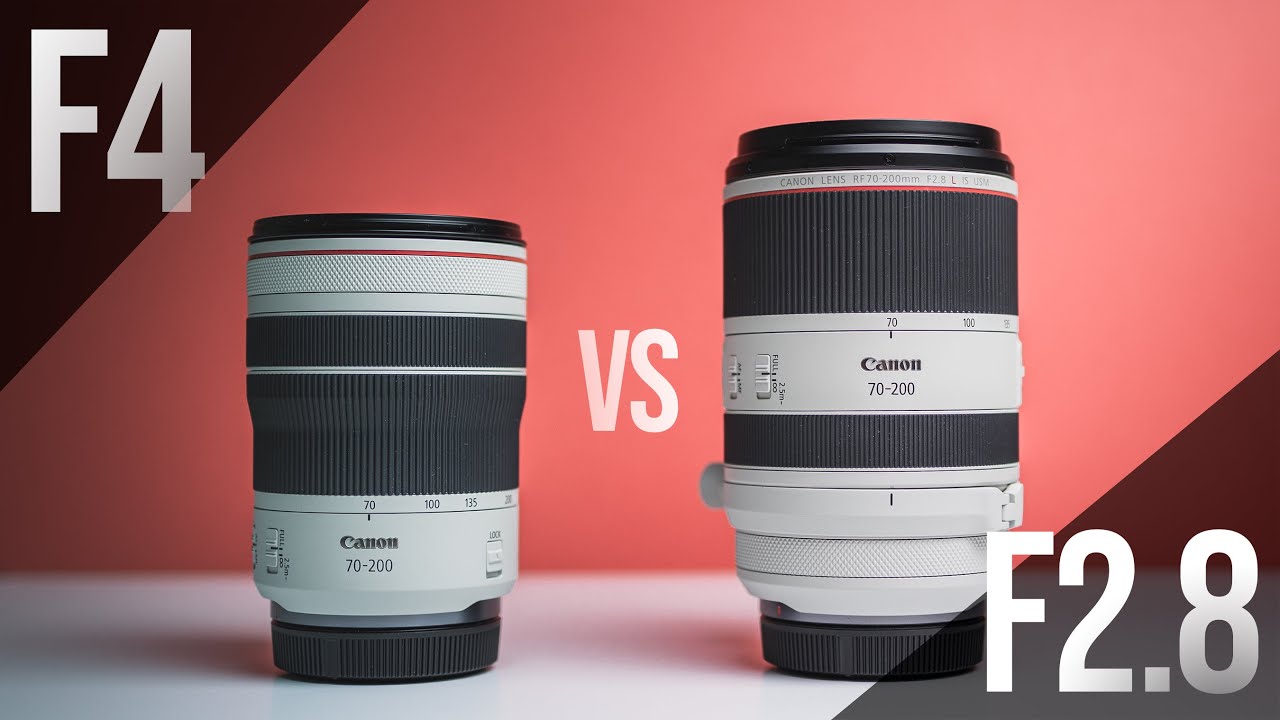 F4 vs. F2.8 | Canon RF 70-200 Lens Comparison