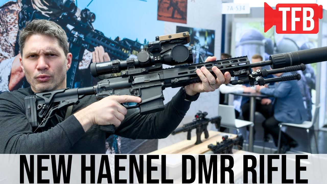 НОВЫЙ немецкий поршневой пистолет .308 DMR: Haenel HMR