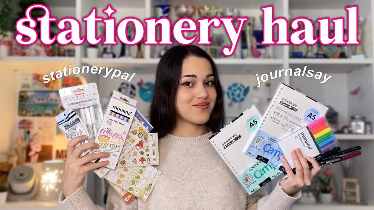 STATIONERY HAUL 📝✍🏻 | Journalsay and StationeryPal