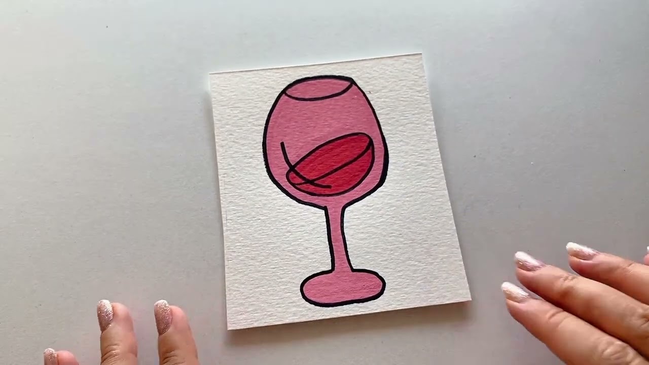 Soothing ASMR Art 🎨 | Acrylic Markers, Calm Lines & Pure Relaxation