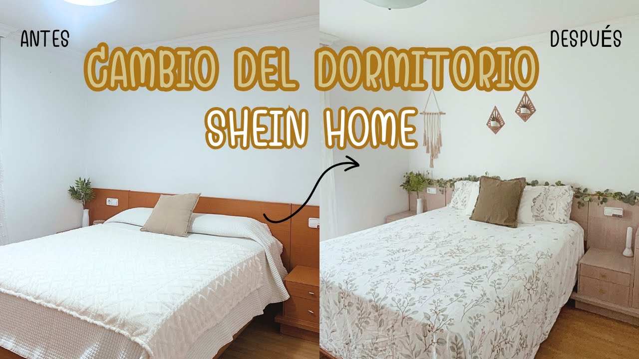 CAMBIO del DORMITORIO con SHEIN HOME