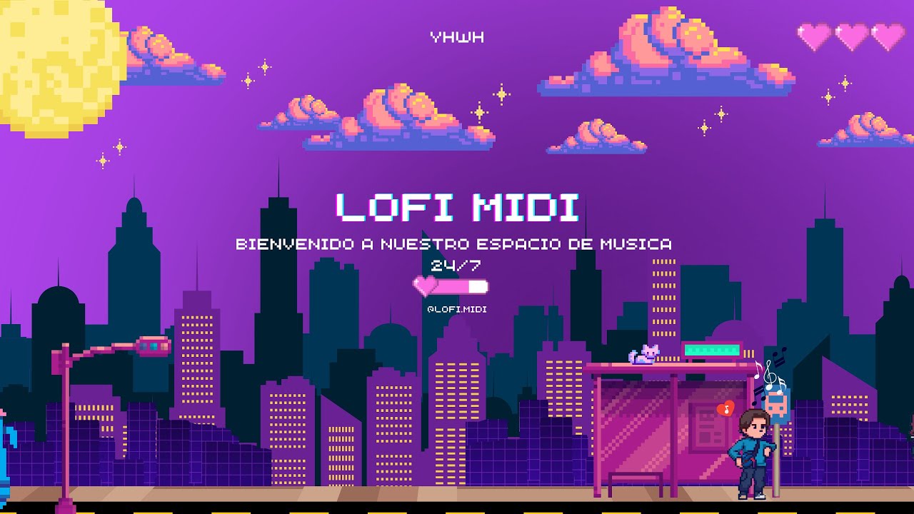 24D / 7H BETA #2 / Lofi-Midi 🌙✨playlist for sleep and relaxing 🎶📚