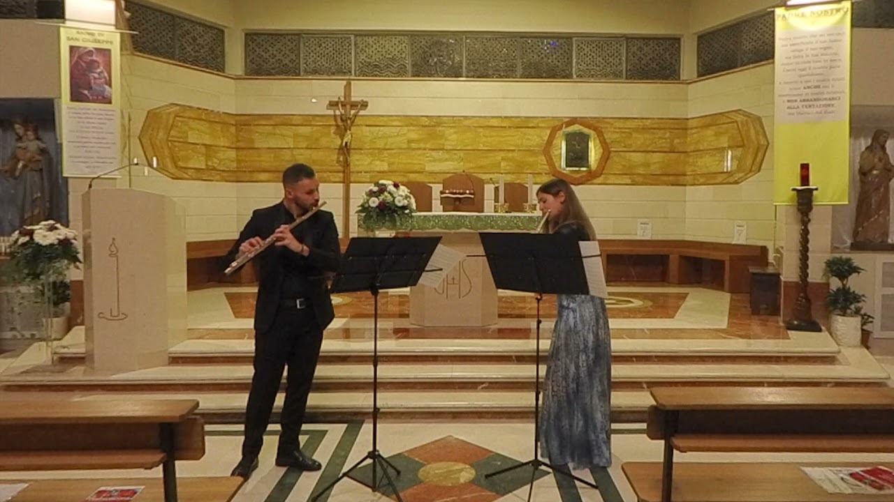Nino Rota, Tre pezzi per due flauti - Duo di flauti Marta Lorenza Grieco e Michele Fiore