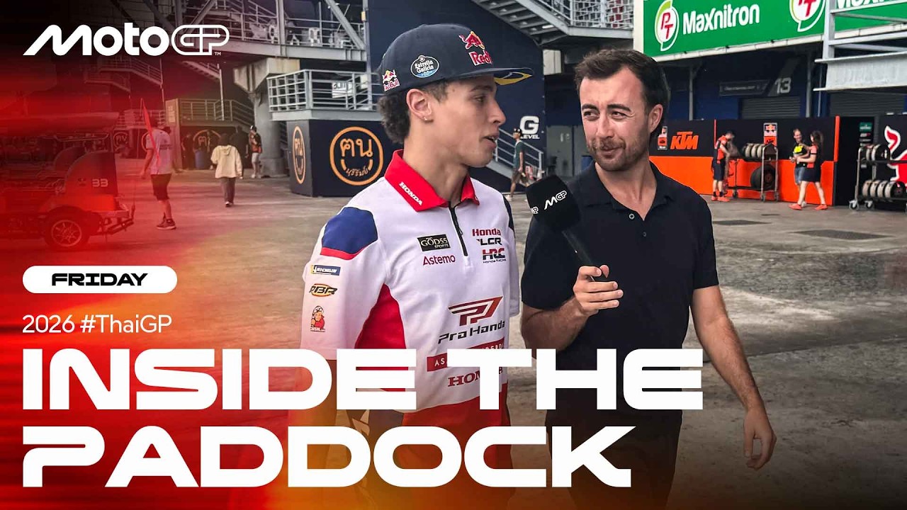 Moreira debuts in Inside The Paddock 🎉  | 2026 Thai GP