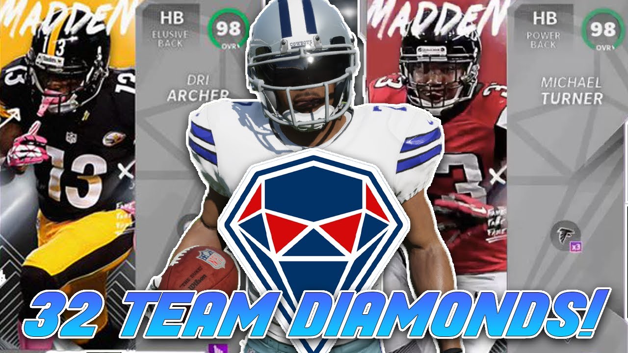 RANKING ALL 32 TEAM DIAMONDS! MADDEN 21 ULTIMATE TEAM!