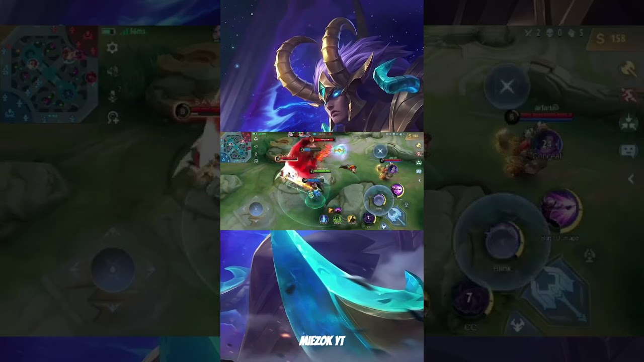 Martis roam vs 4 tank #mlbb #martis #shorts