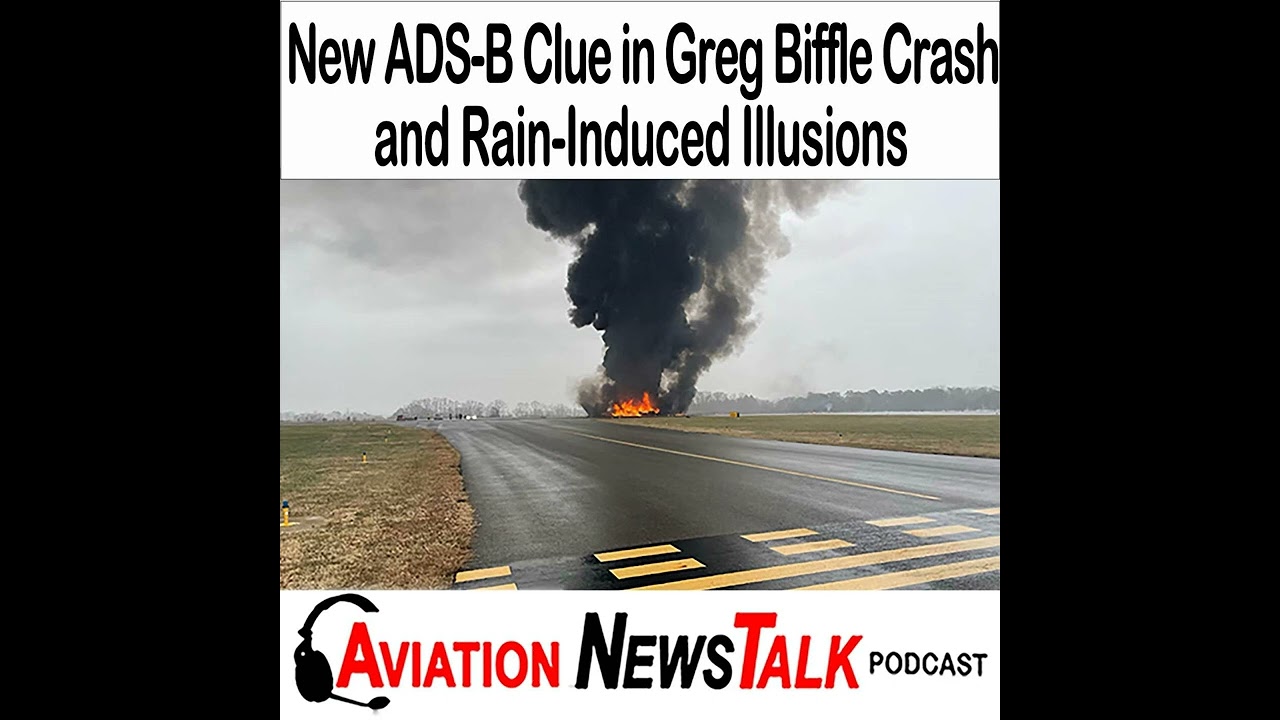 409 Statesville Citation 550 Crash (Greg Biffle): New ADS-B Clue & Rain-Induced Illusions