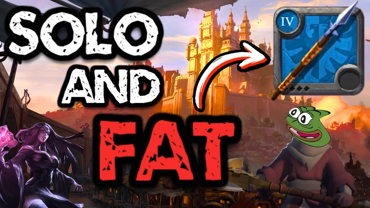 Best 1 Shot Pike Build For Solo Content Corrupted Dungeon | Albion Online PvP