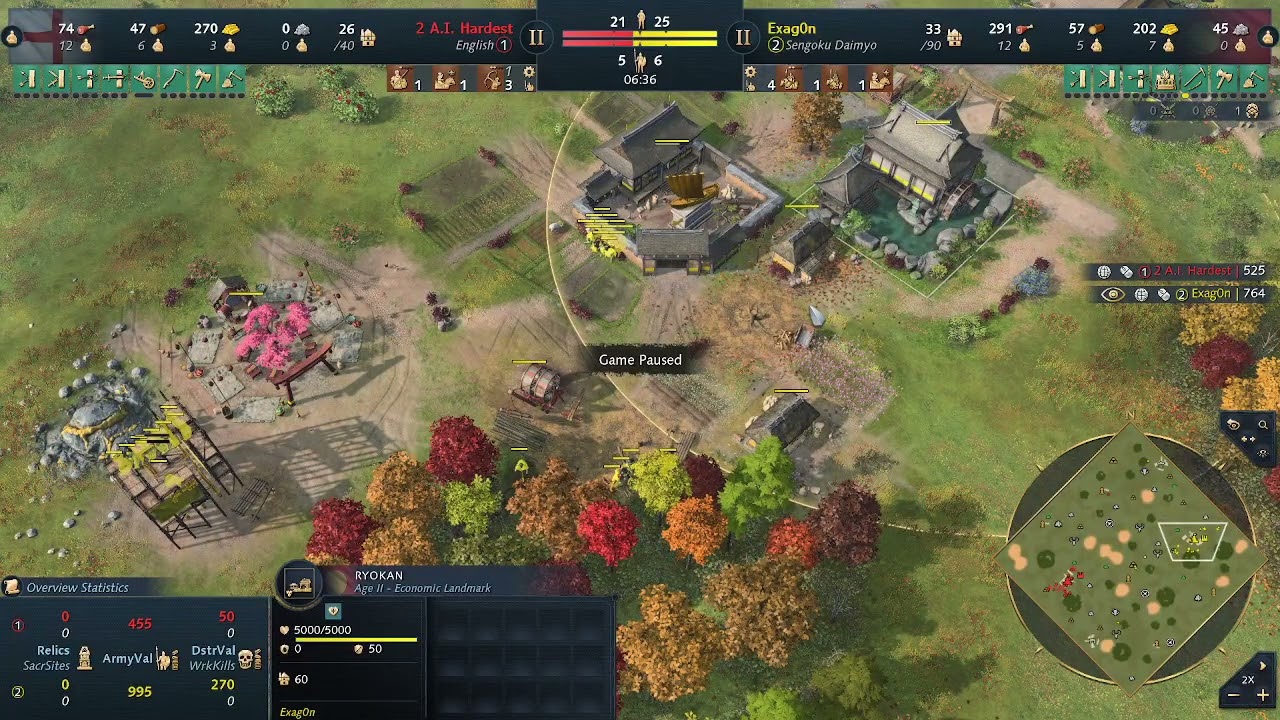 【AOE4】 Sengoku Daimyo Build Order