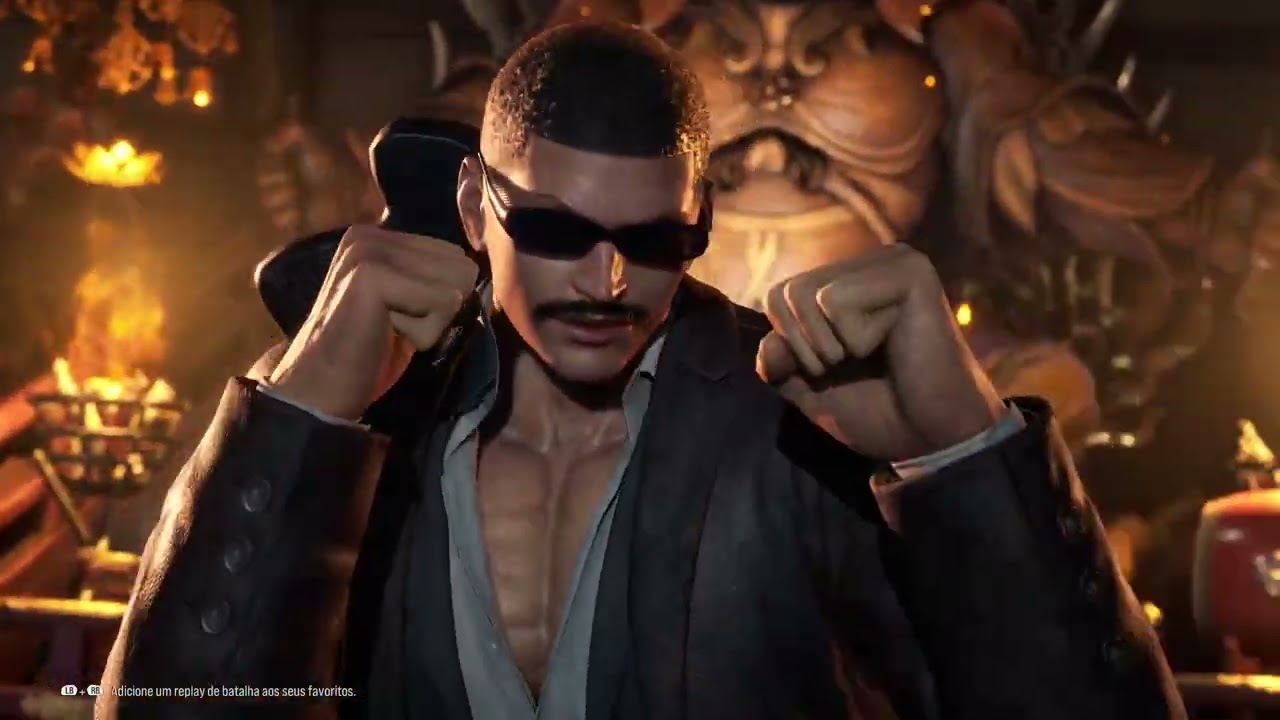 Tekken de cria - Steve Ret em ação kkkk