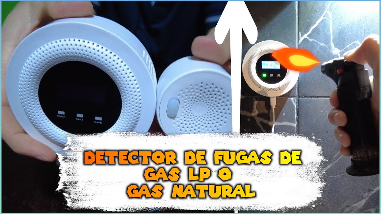 Detectores de gas LP y gas natural Wi-Fi 🔥 para proteger tu hogar de un incendio | Pruebas reales