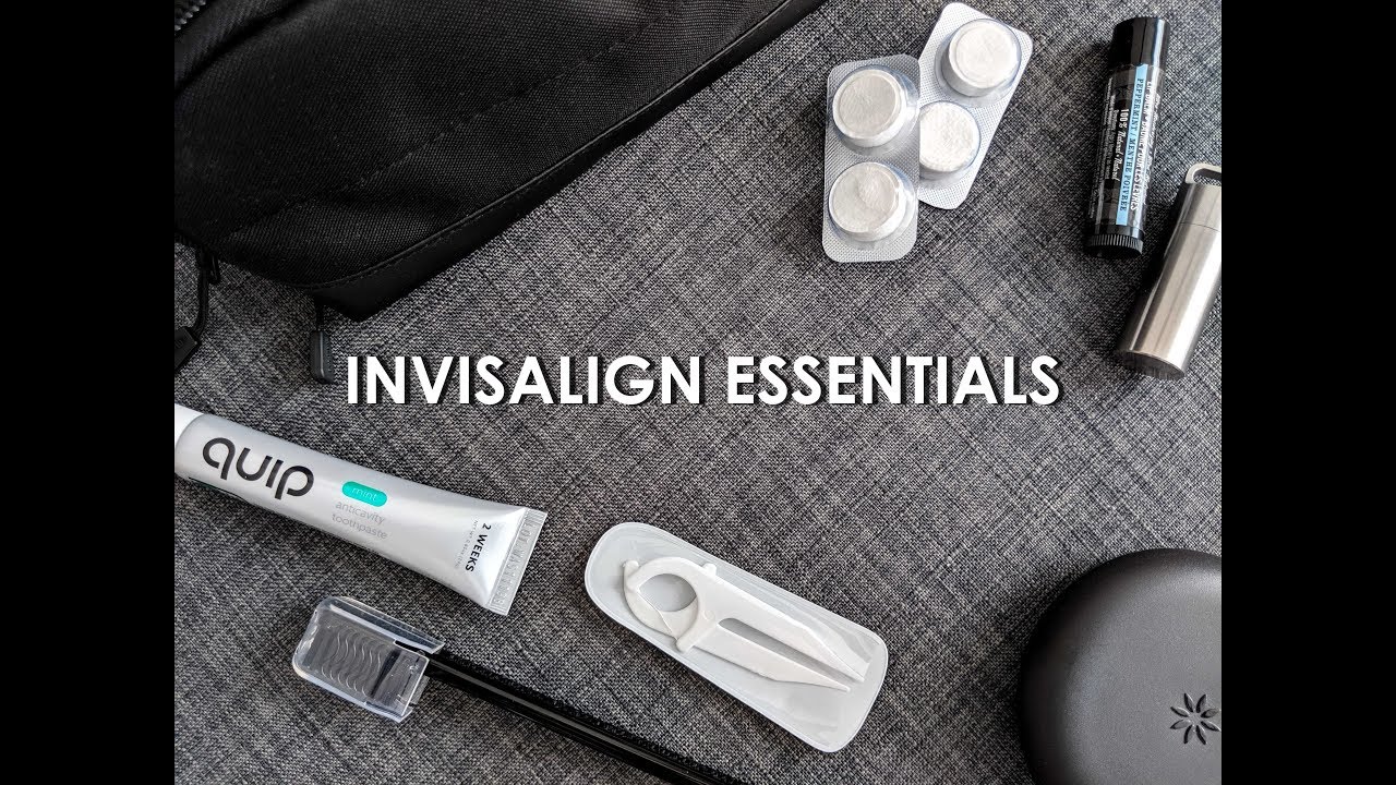 MUST HAVE Essentials for INVISALIGN on the go!