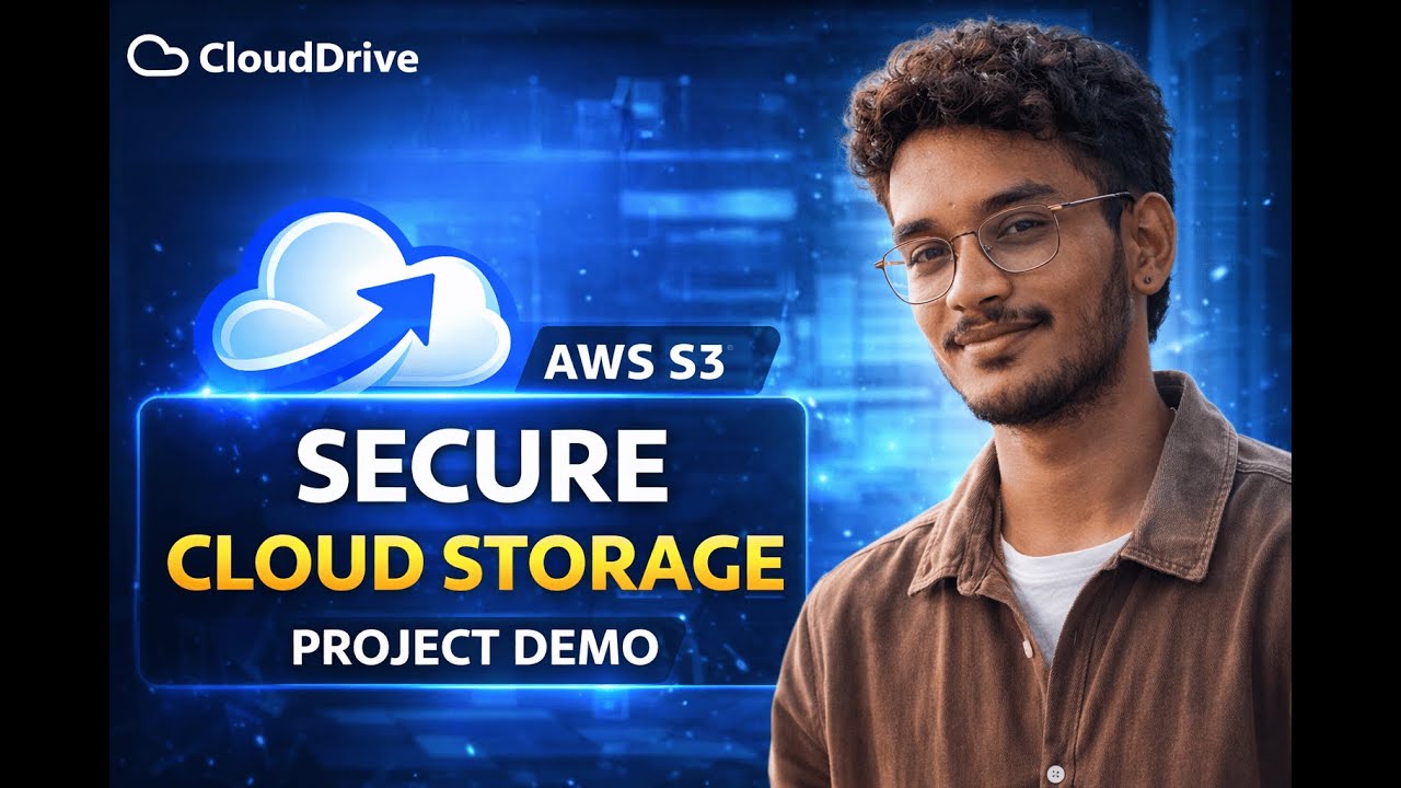 CloudDrive – Google Drive Clone using AWS S3 | Hackathon Full Stack Project Demo