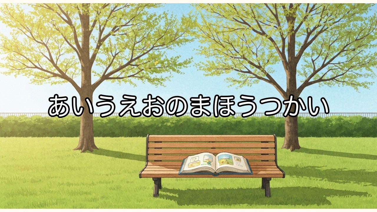 【絵本】あいうえおのまほうつかい｜もじをくみあわせると なにがうまれる？