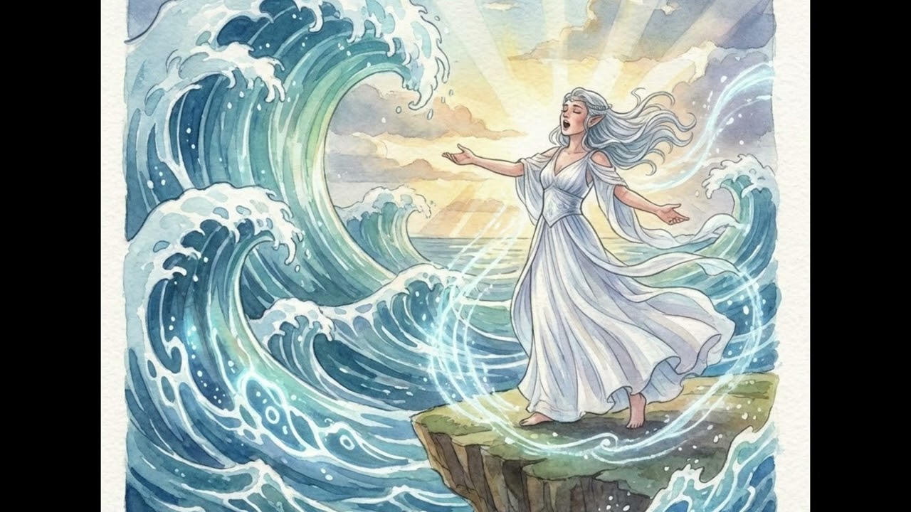 Song of the Silver Tide 🌊 Epic Elven Sea Ballad | Whispers of the Elder Days