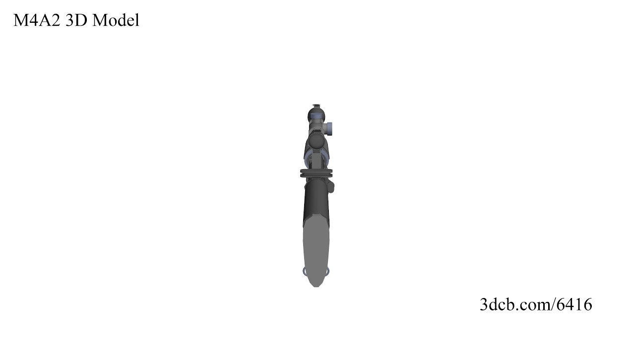 M4A2 3D Model
