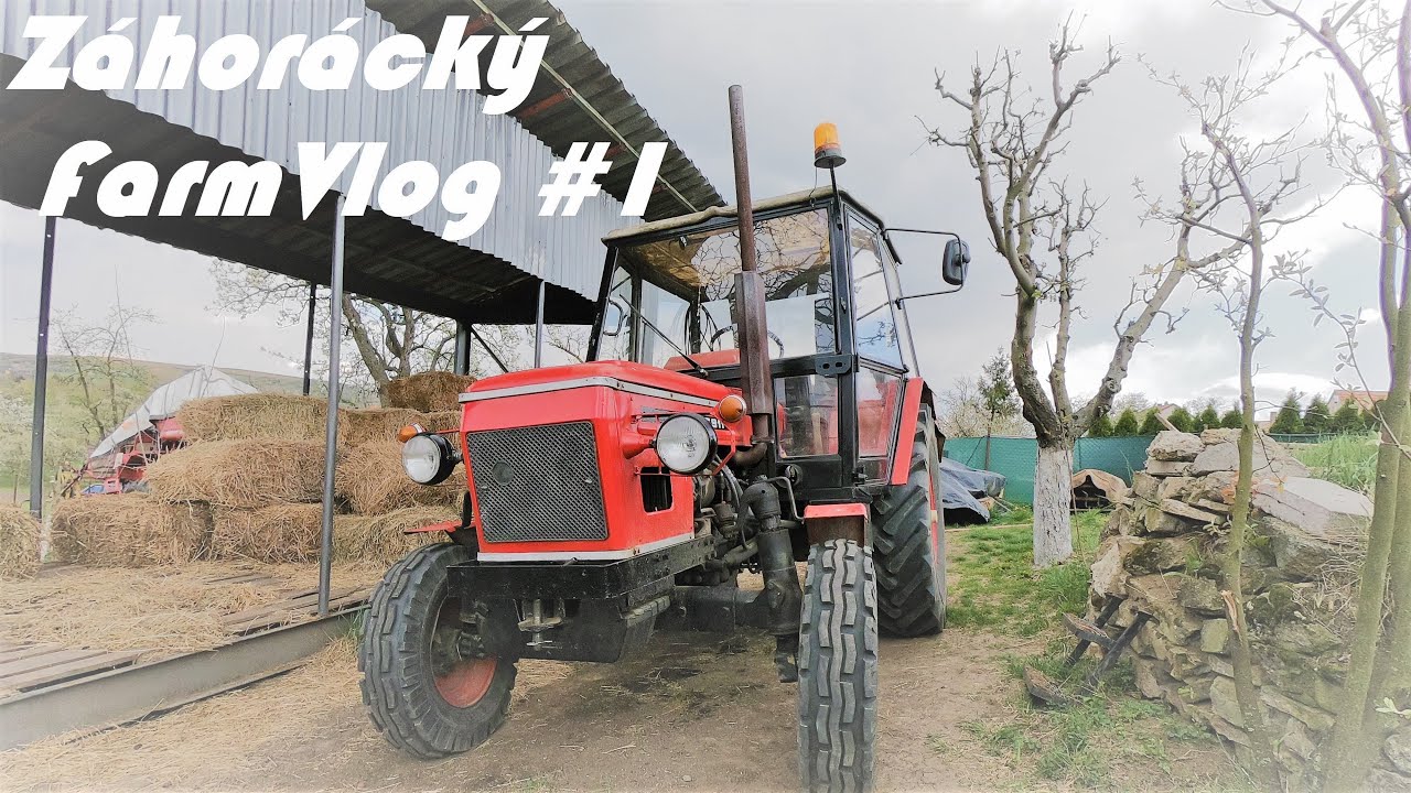 Z&aacute;hor&aacute;ck&yacute; FarmVlog #1 /Zetor 6911 &hearts;