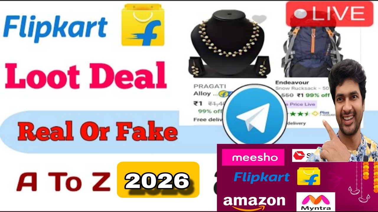 telegram loot deals exposed ❌ telegram loot deals real or fake 😱 Amazon Flipkart offers Live proof