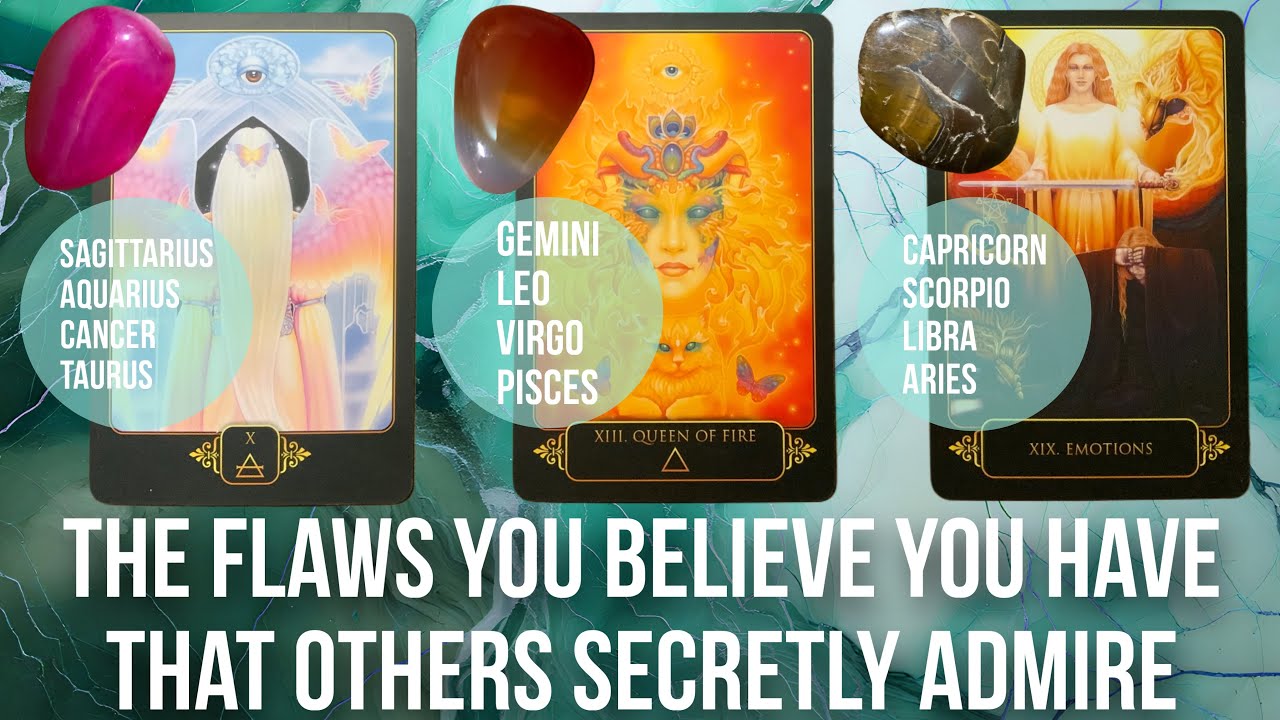 The flaws you believe you have that others secretly admire 🤩🫡😱- Pick a card Tarot Reading