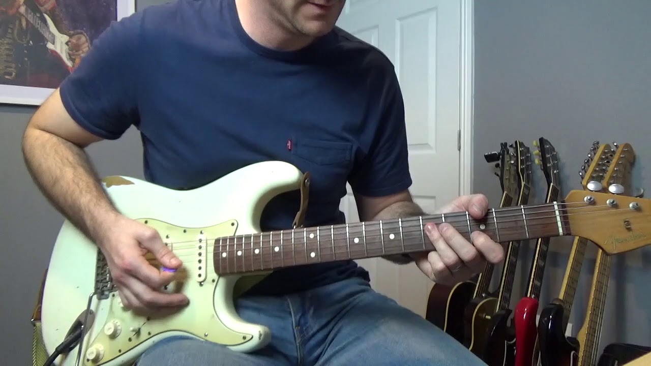 Jimmie Vaughan The Fabulous Thunderbirds Walkin' To My Baby Guitar Lesson Bite Sized Blues