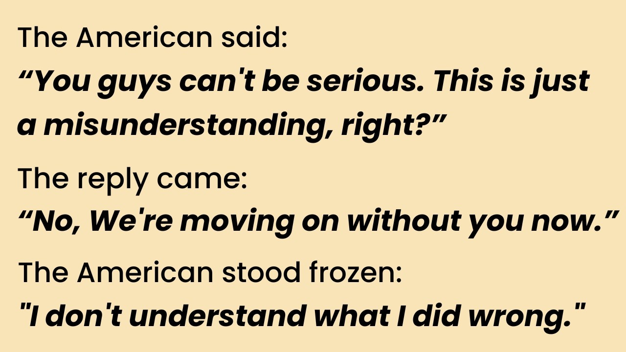 American Breaks When the World Decides to Move On Without Them