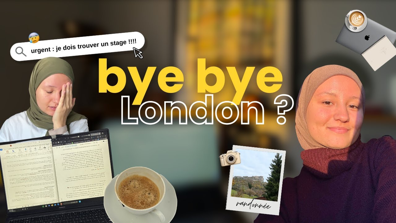 Toujours à la recherche d'un stage... j'abandonne Londres ? | vlog