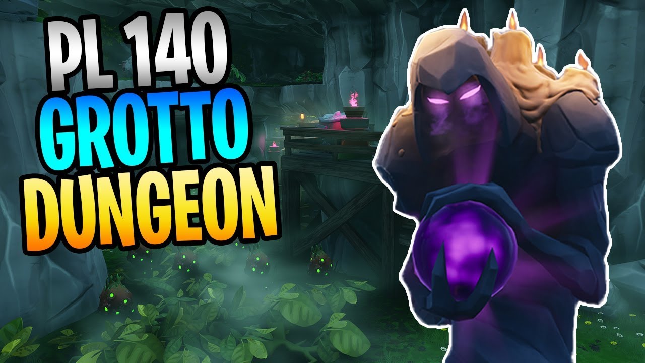 FORTNITE - New DUNGEON Mode! PL 140 Grotto Save The World Gameplay