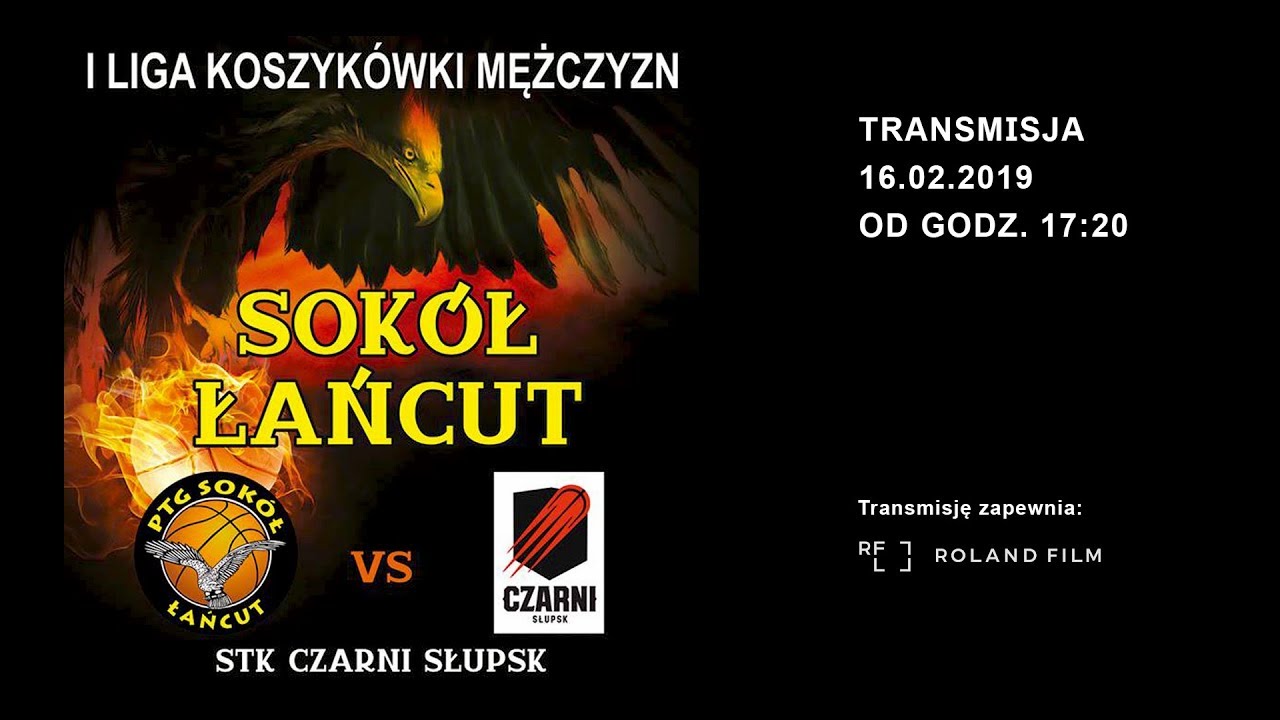 Rawlplug Sokół Łańcut - STK Czarni Słupsk LIVE!