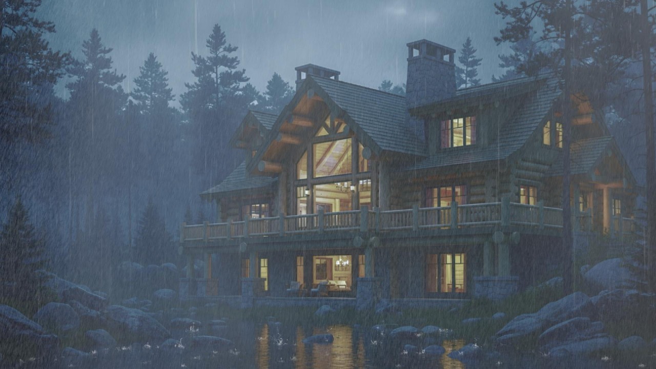 Deep Night Healing Rain 🌙 Soothing Sounds for Anxiety Relief & Restful Sleep