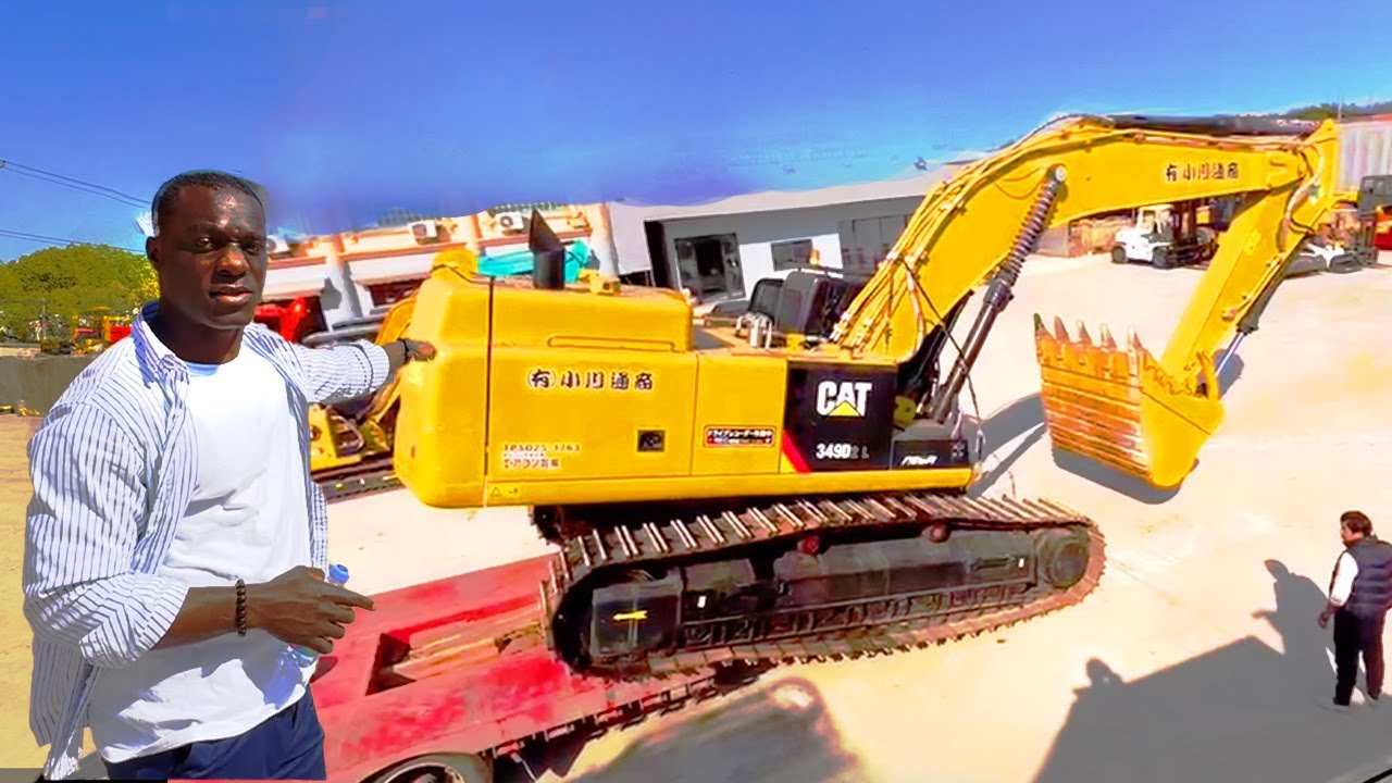 This is how we ship excavator from China to Africa