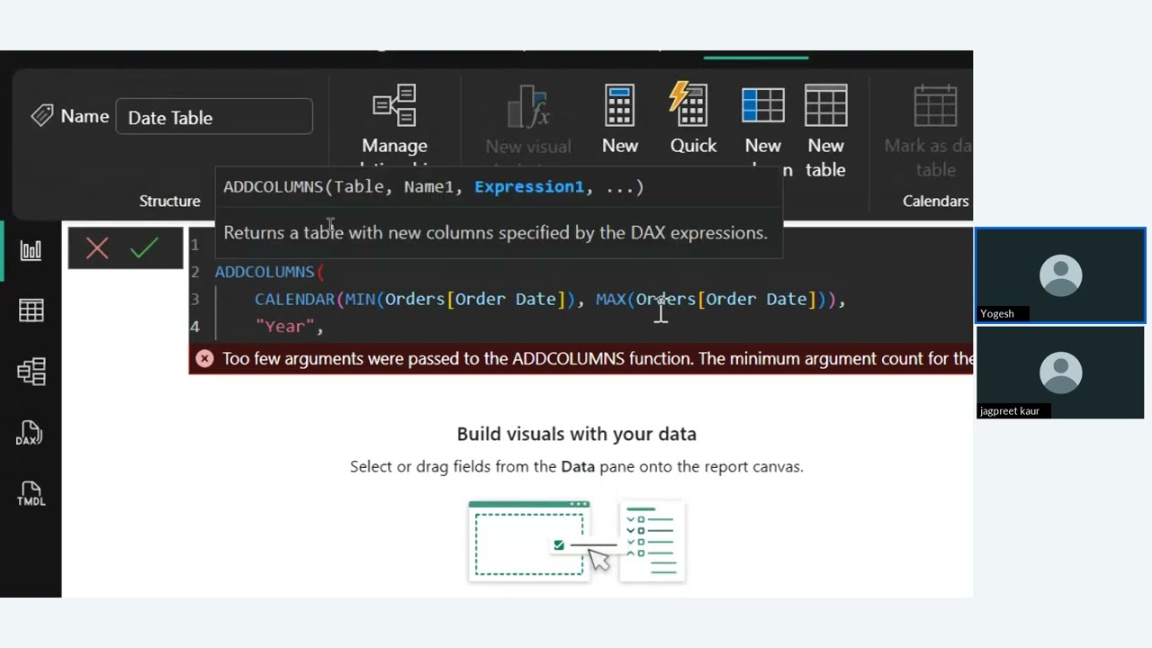 PowerBI 1 PM Batch Time Intelligence & DAX Training : Session 4