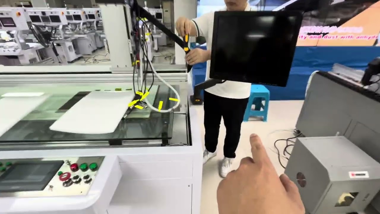 Weicai 30Hz laser repair machine installation video part 1