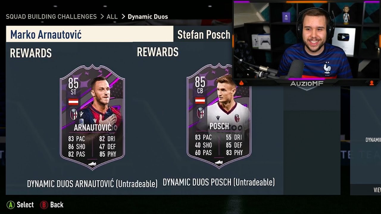 Auzio Reacts to NEW Dynamic Duos SBC