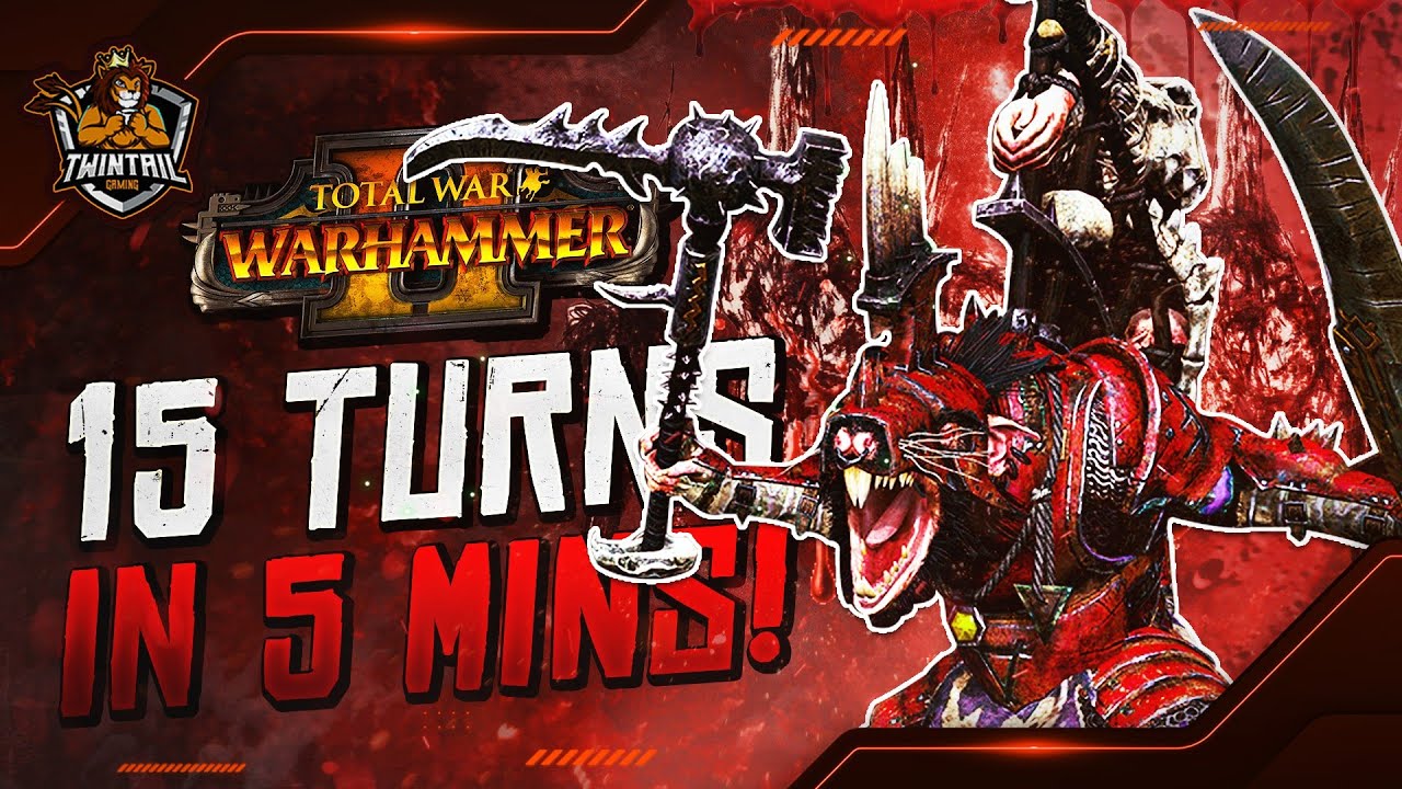 Queek Headtaker - First 15 Turns Guide in 5 Minutes! Total War: Warhammer 2 (Very Hard - ME)