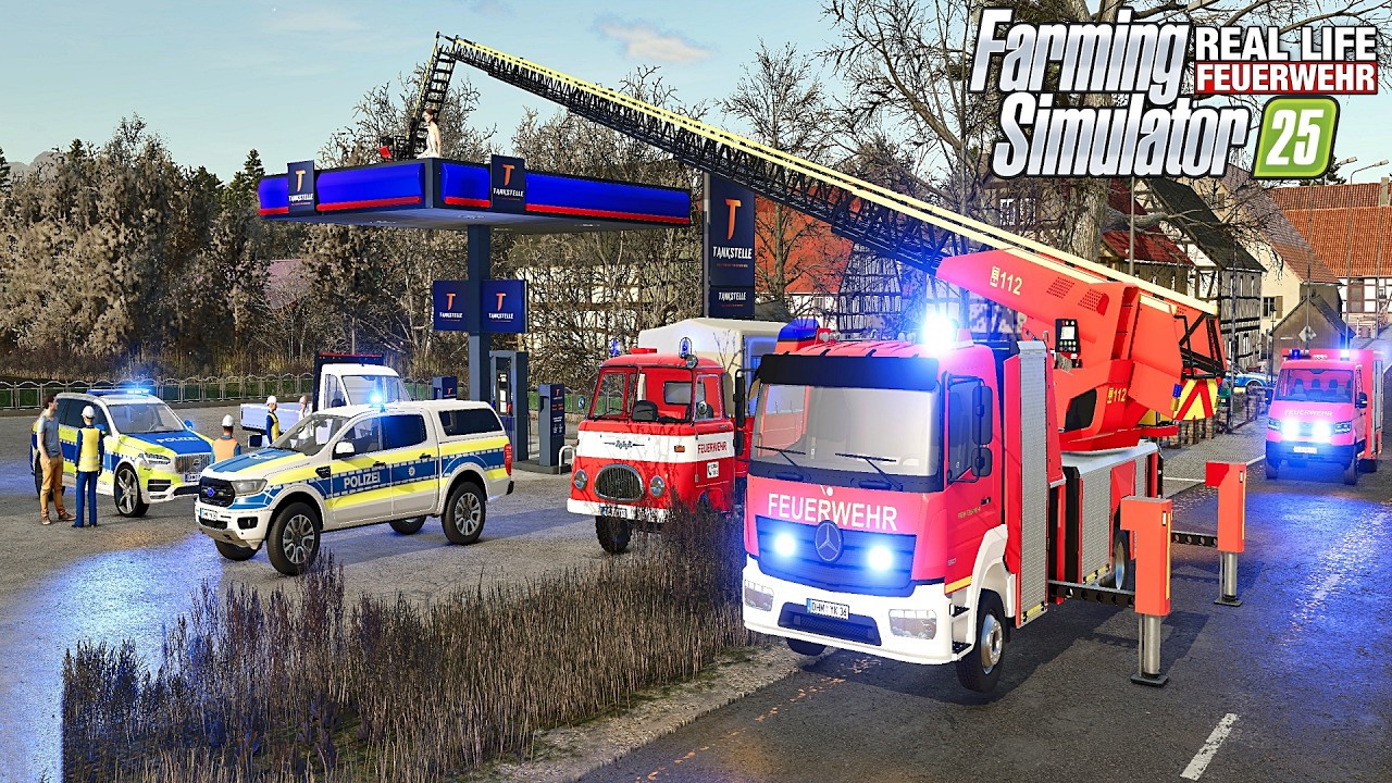 LS25 REAL LIFE: 🚨Gro&szlig;alarm an der Tankstelle | Folge 17