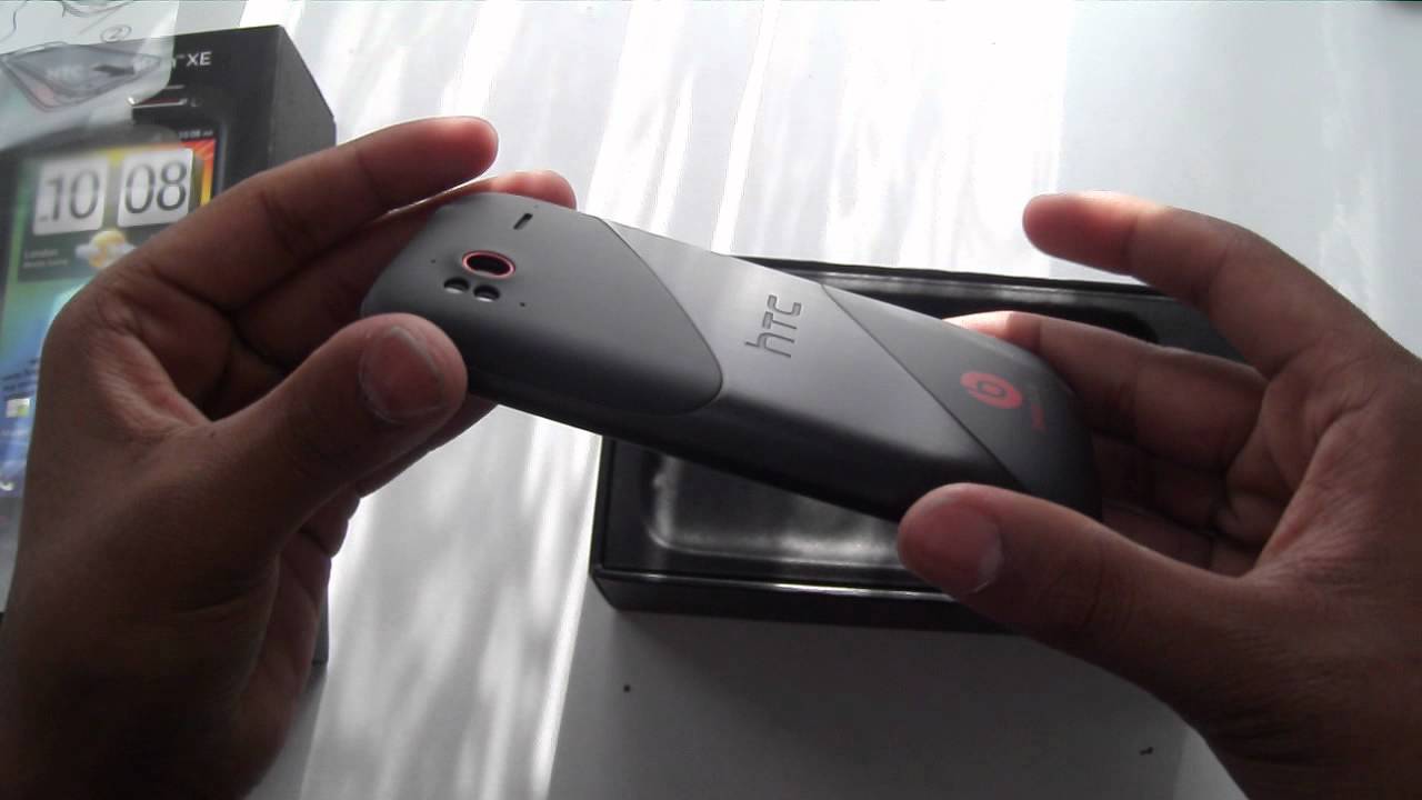 HTC SENSATION XE unboxing-without beats package (HD)