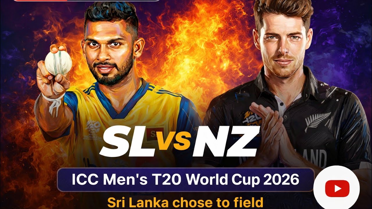 🔴Sri Lanka vs New Zealand LIVE 🏏 | SL vs NZ Live Streaming Hindi Commentary