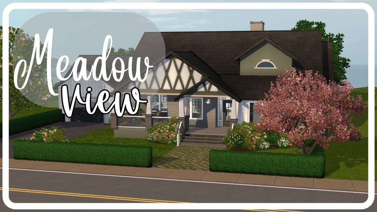 Ts3 Speed build ||  Meadow View