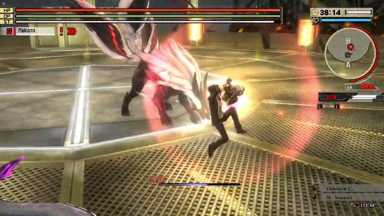 God Eater 2 Rage Burst - Fall of Megiddo +99 (03:33) (Short Blade)