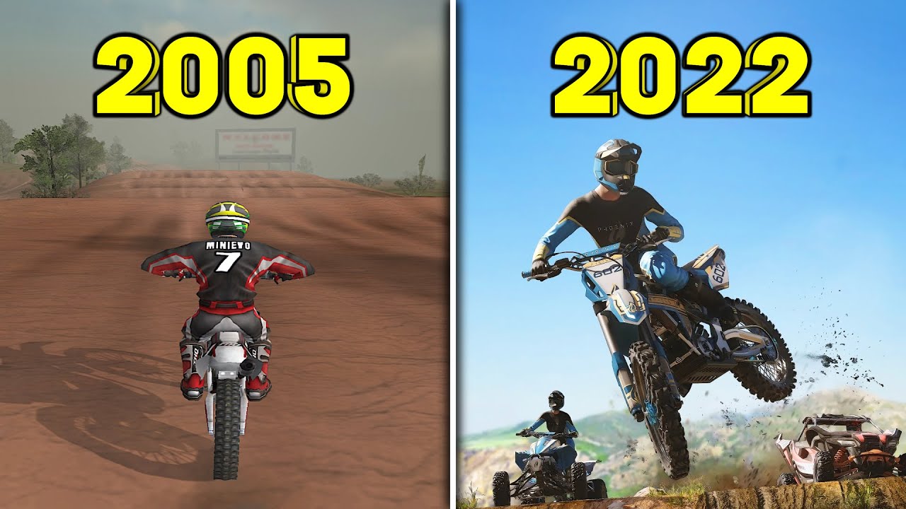 Evolution Of MX vs. ATV Games [2005-2022]