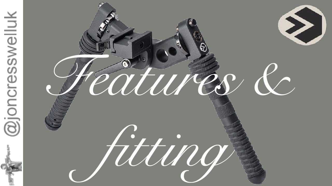 ROME Caliga Bipod unboxing, features and fitting. Victrix Armaments.