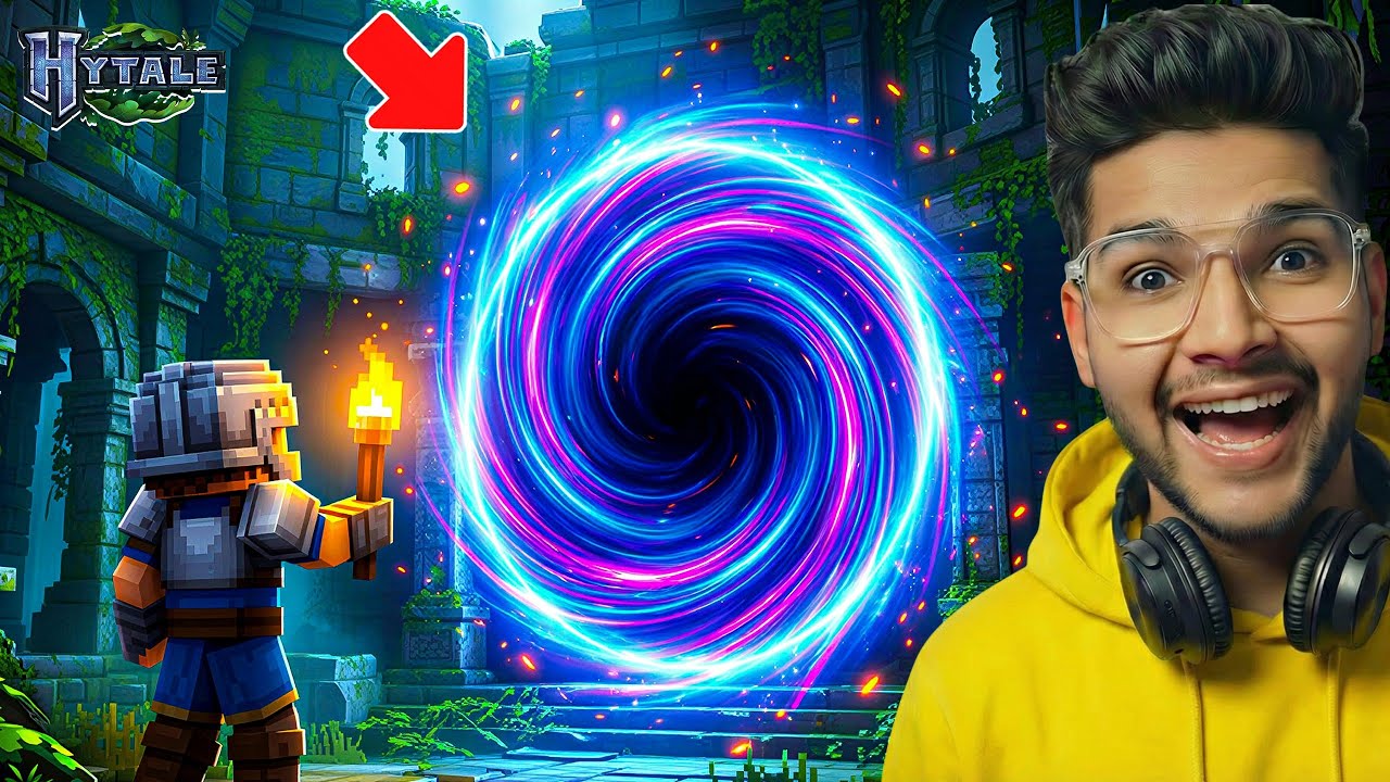 DO NOT Enter This Portal in Hytale 😱 | Hytale gameplay