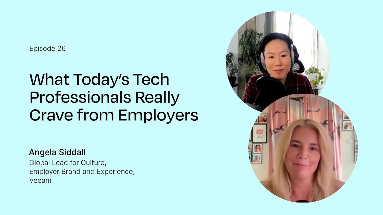 What Today’s Tech Professionals Really Crave from Employers — with Angela Siddall